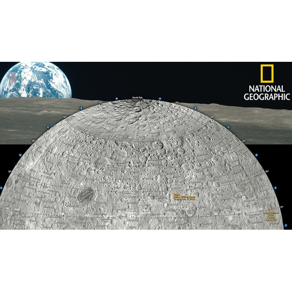 National Geographic Globo terráqueo The Moon 30cm