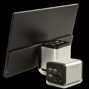 Euromex Cámara VC.3043 HDS, UHD, 8,3 MP, 1/1,8 Zoll, 4K-Farbsensor, 13-Zoll-Touchscreen, 30fps HDMI, 20fps USB